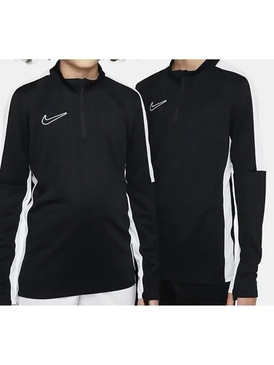 Nike Youth Dri-Fit Academy 23 Kid Black Training Casual Tee Shirts DX5470-010 XL - Picture 4 of 5